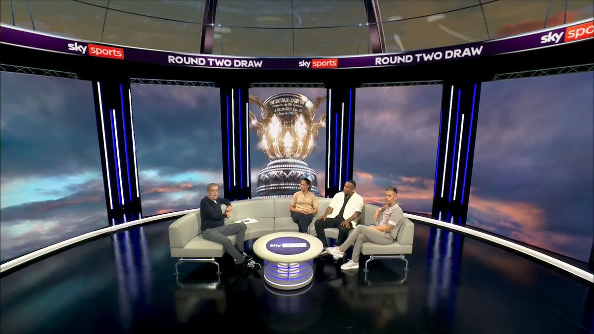 "I'm not sure the Premier League teams will be happy!" 😅 The pundits react to the draws for the second round of the Carabao Cup 🏆