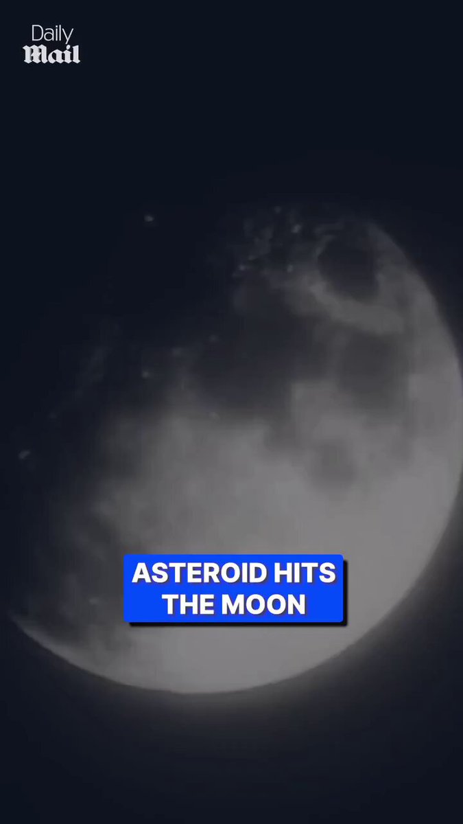 Legacy Media recently shared this clip of an Asteroid hitting the Moon. Grok how big would that asteroid have to have been, in order for it to be seen &amp; recorded on an amateur telescope from 249,000 miles away?