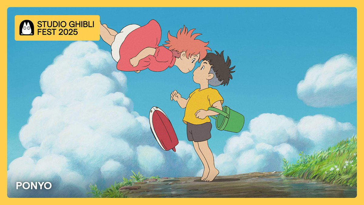 PONYO from Hayao Miyazaki and Studio Ghibli returns to theatres August 23-27. 🐠💙