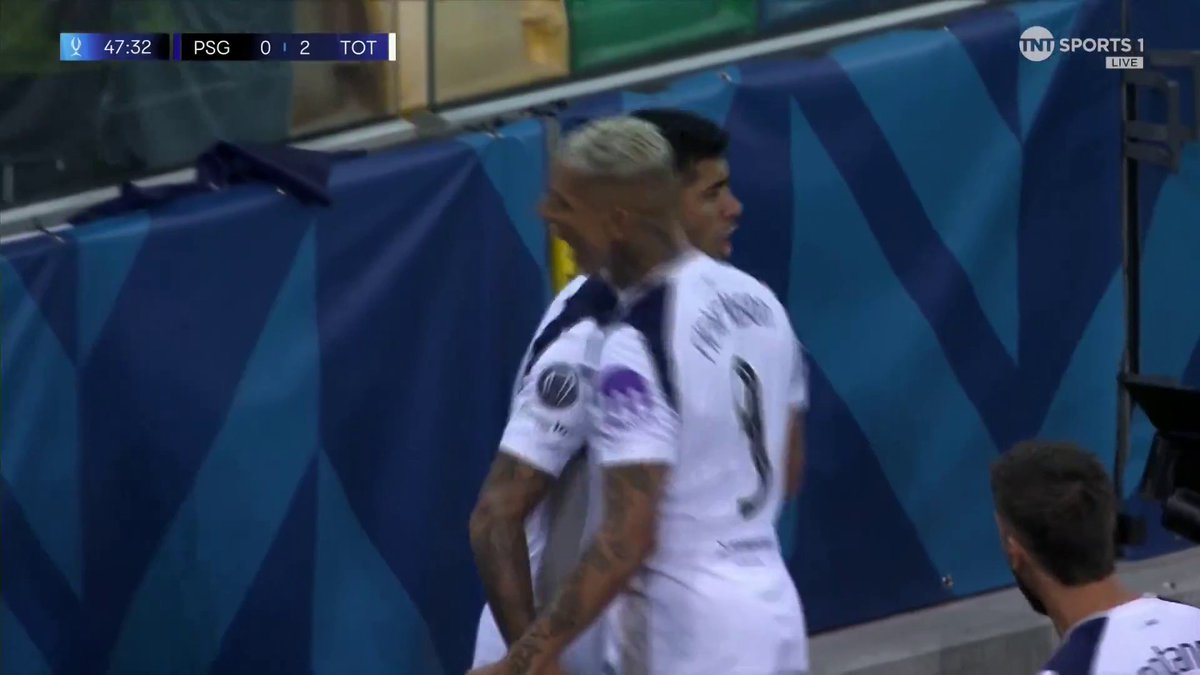 TOTTENHAM DOUBLE THEIR LEAD! ⚽️⚽️ New captain Cristian Romero on the scoresheet! 📺 TNT Sports &amp; discovery+ UK