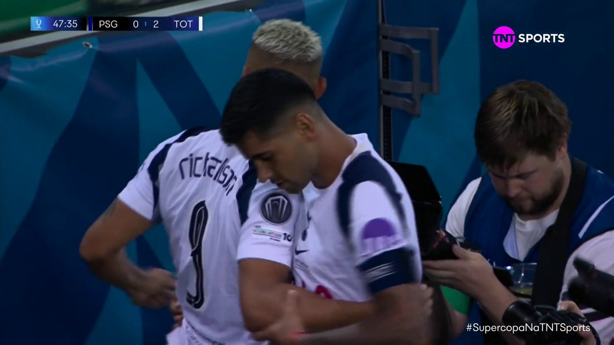 A falha de Chevalier e o gol de Romero. PSG 0x2 Tottenham na Supercopa da UEFA. 🎥 TNT Sports BR