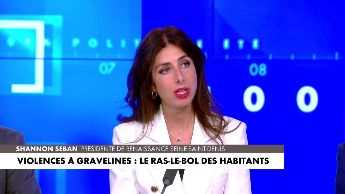 Shannon Seban, présidente Renaissance en Seine-Saint-Denis affirme que «si on ne résout pas le problème à la racine, il continuera éternellement», sur le sujet des violences liées à l'immigration #100%PolitiqueETE