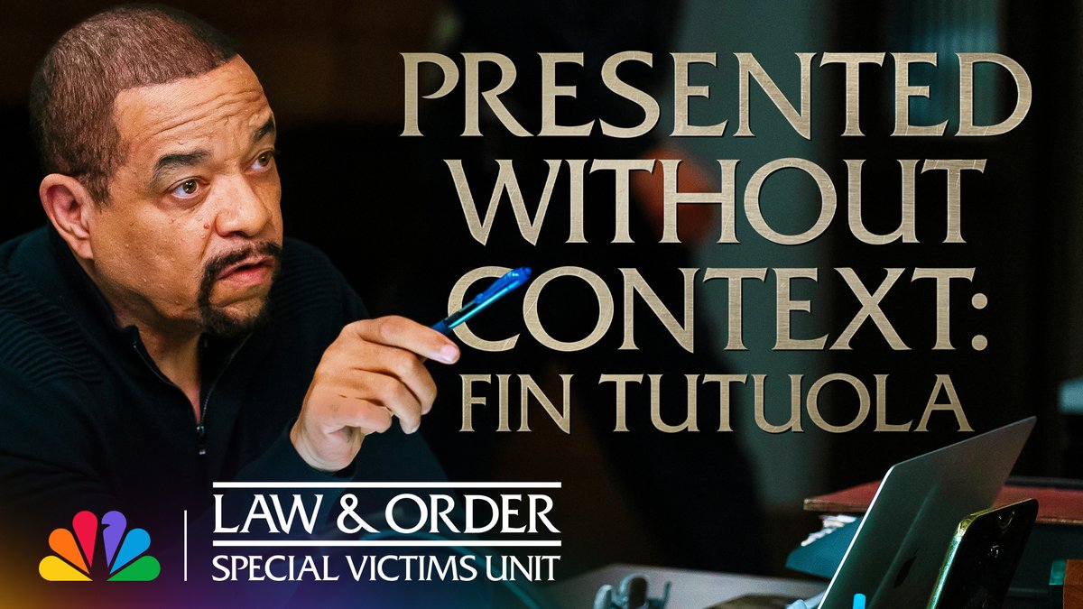 No one drops one-liners like Tutuola. 💯 #SVU | @NBC and Peacock