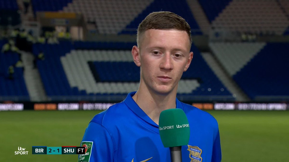 🗣️ "A lot of people say I don't trust my left foot enough!" Match-winner Jay Stansfield reflects on sending the Blues through to the second round of the Carabao Cup 👏