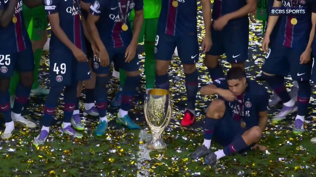 PSG ARE UEFA SUPER CUP CHAMPIONS ๐๐ซ