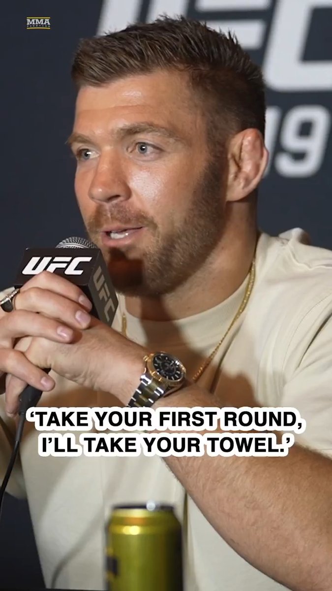 Dricus Du Plessis has a message for anyone using his fight against Derek Brunson as a blueprint for how to beat him at #UFC319 "It can't go worse than him throwing in the towel. Take your first round. I'll take your towel."