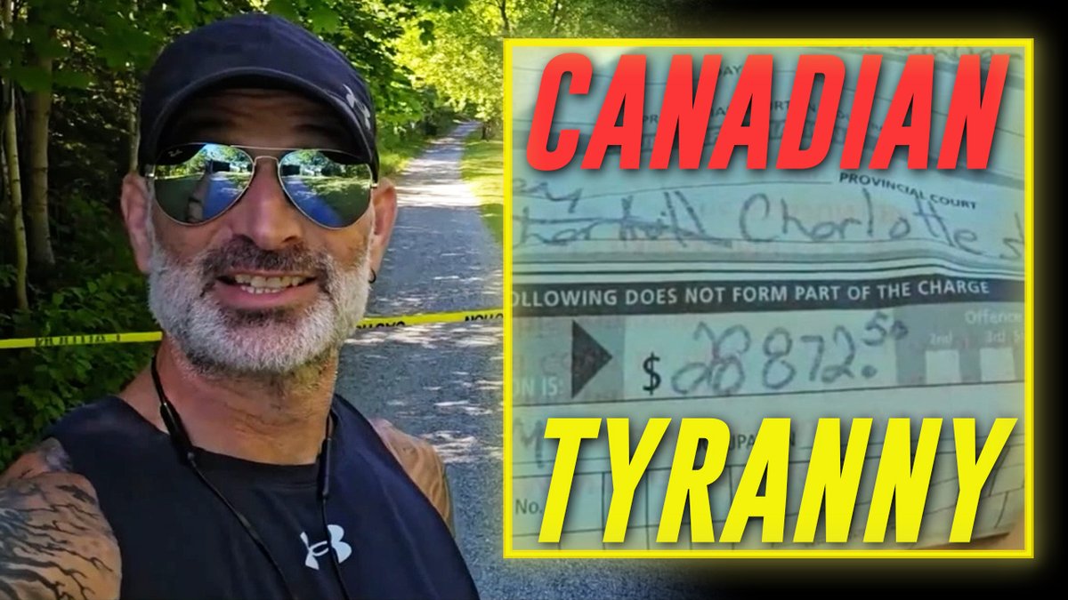 BREAKING EXCLUSIVE: Man Arrested & Fined Over $28K For Walking In The Park For 90 Seconds In Canada After The Government Criminalized Hiking On The Crown's Land Retired Canadian Veteran Jeff Evely Joins The Alex Jones Show To Raise Alarm Over The Tyrannical Climate Lockdown Policies In Nova Scotia! MUST-WATCH/SHARE INTERVIEW! Jeff Evely