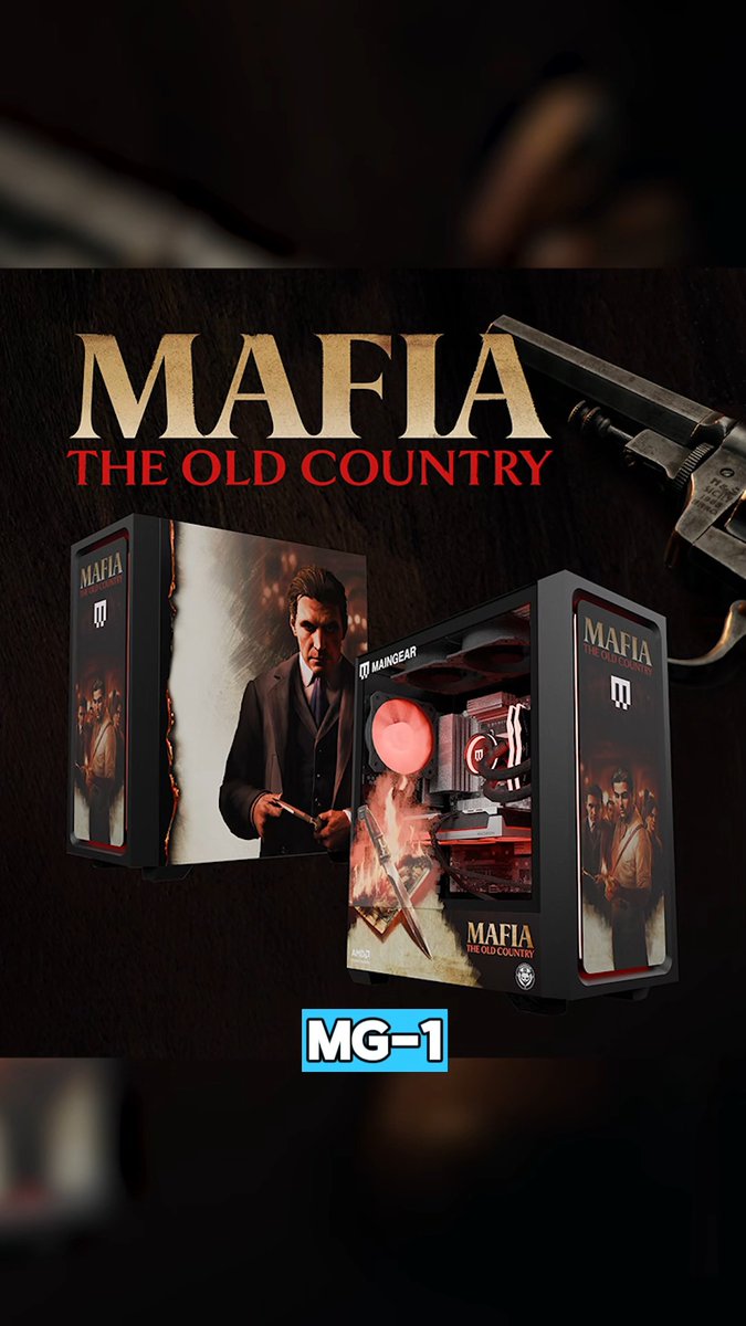 🚨 PC GIVEAWAY STREAM 🚨 We’ve teamed up with 2K, AMD Gaming, and Mafia to give away a limited edition Mafia: The Old Country MG-1!⚡ Watch us build it LIVE on Aug 14 at and grab an exclusive bonus entry code.✨ Enter now at the link in our bio!🔗