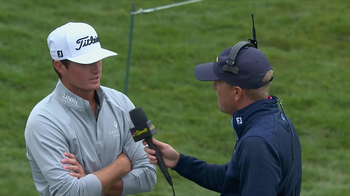 "It starts over again tomorrow." Medalist Preston Stout is on to the next after his 4-and-3 victory in the Round of 64.