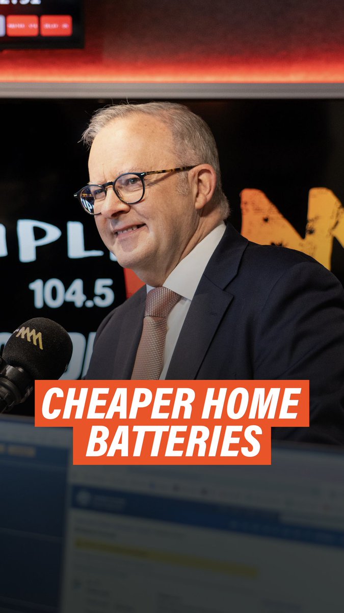 Cheaper home batteries = cheaper power bills.
