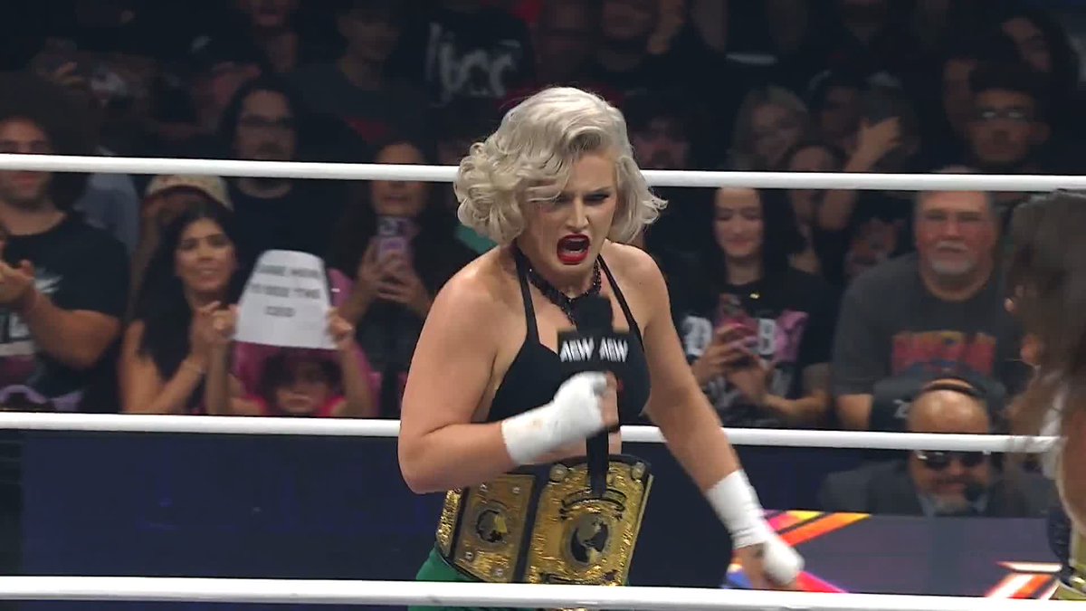 AEW Women's World Champion "Timeless" Toni Storm makes the challenge to team with Alex Windsor アレクス・ウィンザー to fight TBS Champion Mercedes Moné Varnado + ROH Women's World Champion Athena is ROH & All Elite! for a tag match NEXT WEEK! Watch #AEWDynamite LIVE on TBS &amp; HBO Max