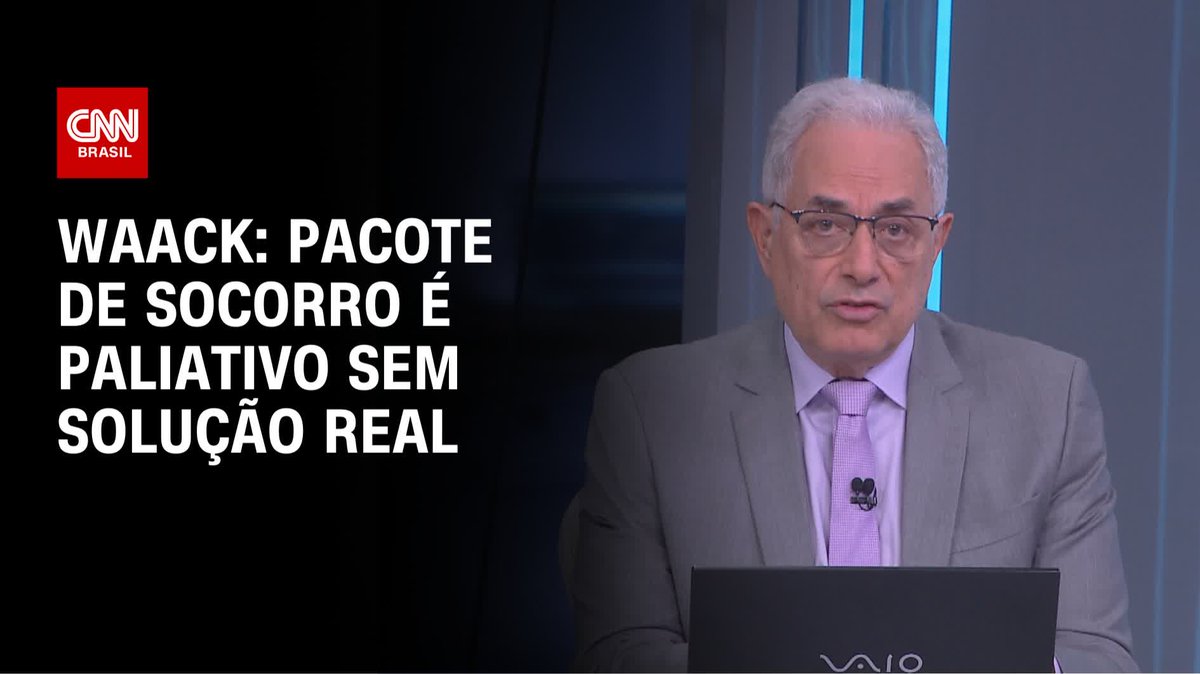 Waack: Pacote de socorro é paliativo sem solução real; assista #WW