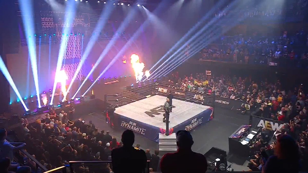 [@YoungBucks entrance post] Watch #AEWDynamite LIVE on TBS &amp; HBO Max