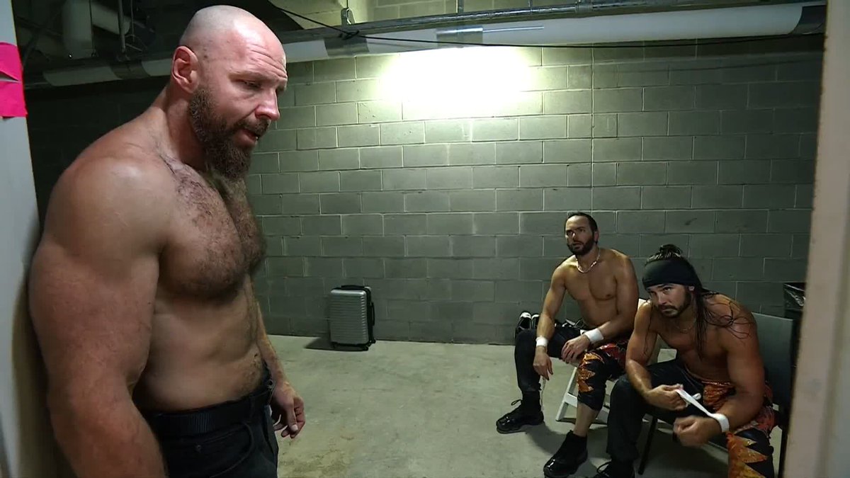After hearing the news of 棚橋 弘至 joining Will Ospreay and Darby Allin, Jon Moxley sets out to have a word with the Matthew & Nicholas Jackson! Watch #AEWDynamite LIVE on TBS & HBO Max