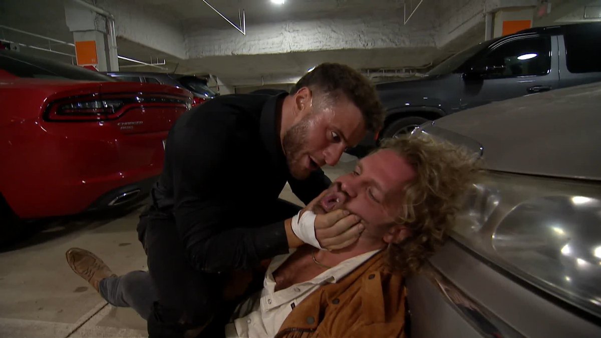 Before the AEW World Champion Hangman Adam Page could address Forbidden Door, Maxwell Jacob Friedman™️ struck with a surprise backstage attack! Watch #AEWDynamite LIVE on TBS &amp; HBO Max