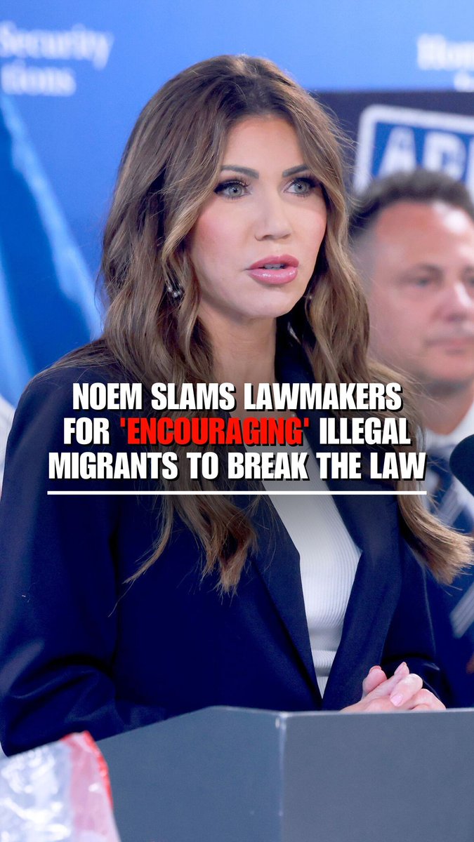 DHS Secretary Kristi Noem slams leaders of sanctuary jurisdictions on Sean Hannity 🇺🇸 for "willingly encouraging and protecting people who break our laws" and criticizing ICE agents for doing their job.