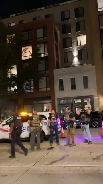 🚨BREAKING: Unhinged DC liberals swarm to boo law enforcement for daring to keep their city safe from criminals. You can’t make this sh*t up!