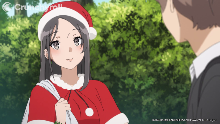 Santa has arrived 🧑🎄 (via Rascal Does Not Dream of Santa Claus)