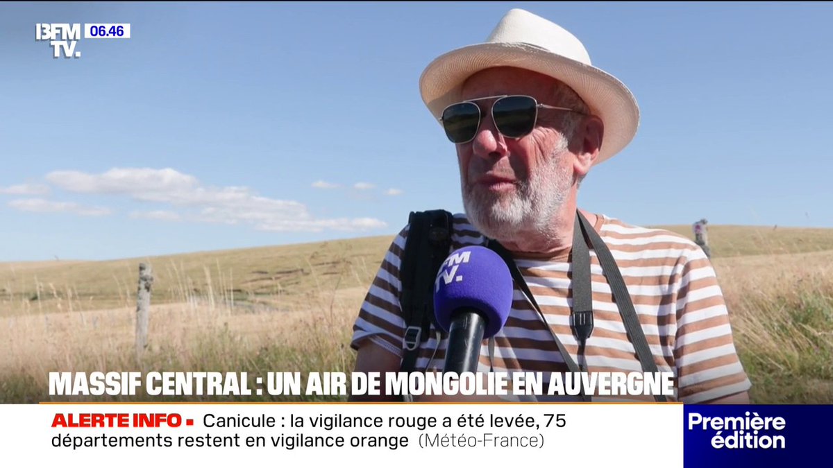 💬 "C'est dépaysant" ➡️ Le massif du Cézallier, des airs des steppes de Mongolie en Auvergne
