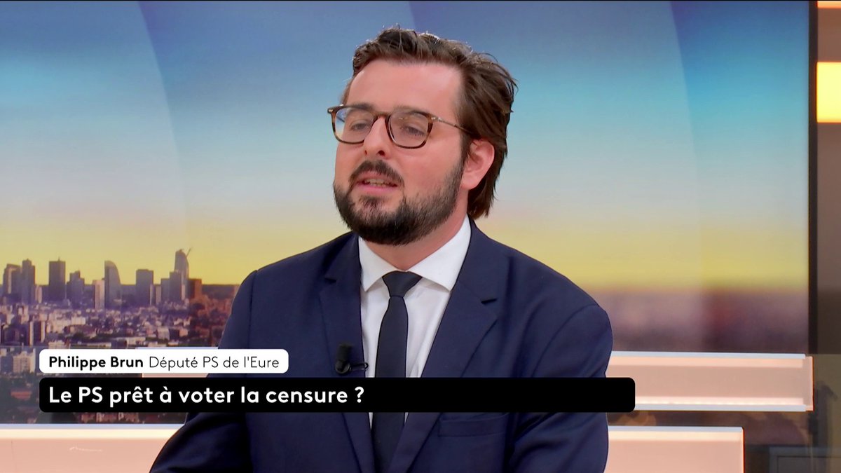 🔴🗣 "François Bayrou fait perdre du temps au pays" Philippe Brun, député PS, revient sur la possibilité, pour le PS, de voter la motion de censure à la rentrée. Il affirme, "on a l'impression que le Premier ministre cherche à partir". 📺#franceinfo #canal16