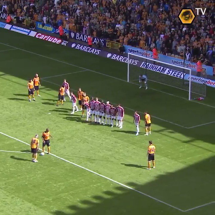 🗓️ On this day in 2010, Wolves kicked off their Premier League campaign with a 2-1 win against Stoke. 😮💨 That David Jones free kick. #WWFC | #Wolves