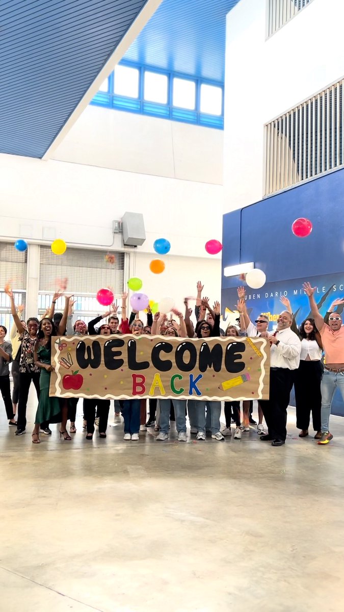 Our schools are ready, and so are our incredible educators and staff. Wishing all students, families, and team members an amazing first day of school! #BacktoSchool #WelcomeBack #FirstDayOfSchool #YourBestChoiceMDCPS