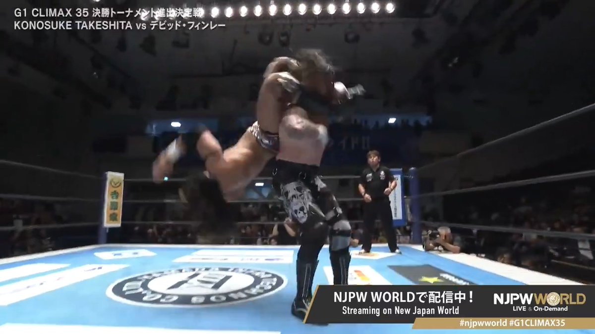 Buckle Bomb reversed into Hurricanrana ➡️ Poisonrana. HOLY FUCKING SHIT.