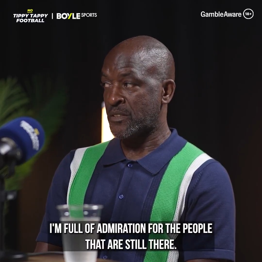 Former assistant coach Chris Powell was incredibly proud to see the #SWFC fans' special protest at the Leicester City game. 🦉 🗣️ 'Enough is enough... I'm full of admiration for how they're handling such a unique situation!' 👏👏👏 #NoTippyTappyFootball w/BOYLE Sports #Ad