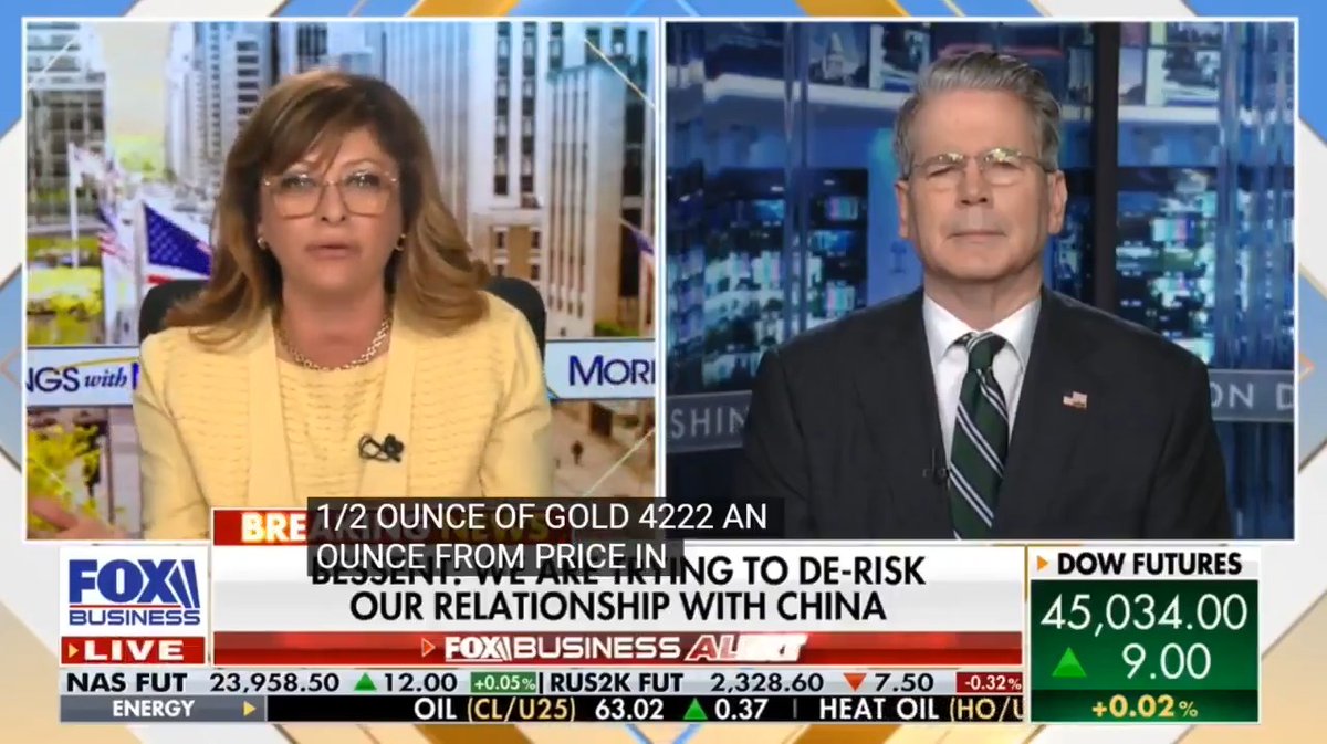 🇺🇸 NEW: Treasury Secretary claims on Fox Business the US "will not be buying" Bitcoin but will use "confiscated assets and continue to build that up" as a Bitcoin reserve.