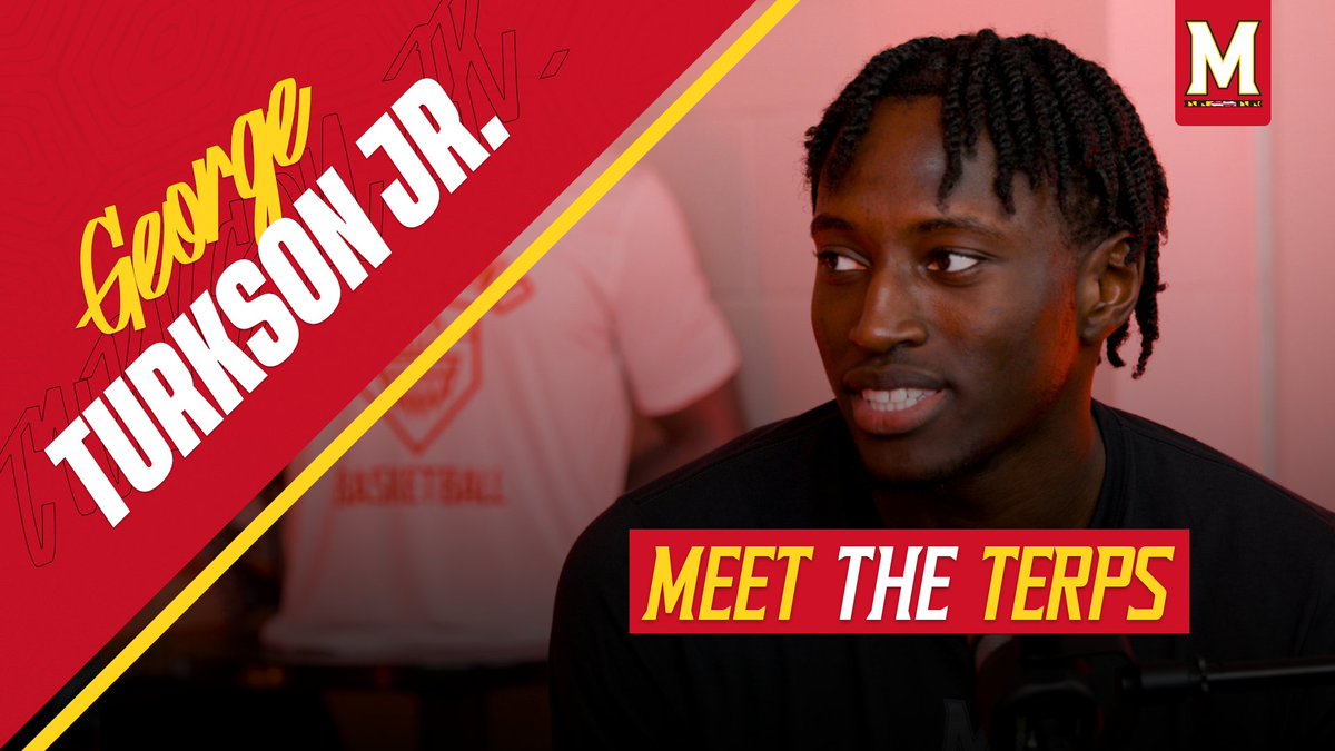 From Massachusetts to Texas to Maryland, George Turkson, Jr., says he feels at home with the Terps and Coach Williams! Get to know more about George as he sits down with Brendan Hartlove for our newest episode of Meet The Terps!