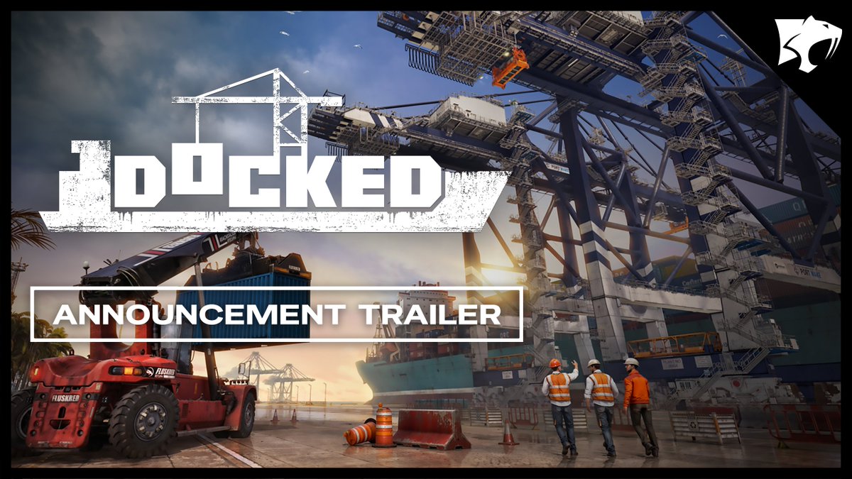 All hands on deck! ⚓🚢 Introducing Docked! Step into the boots of a longshoreman and see what it takes to manage day-to-day operations to help your port expand and thrive. Coming soon to Steam, PlayStation 5, and Xbox Series X|S. Wishlist now: