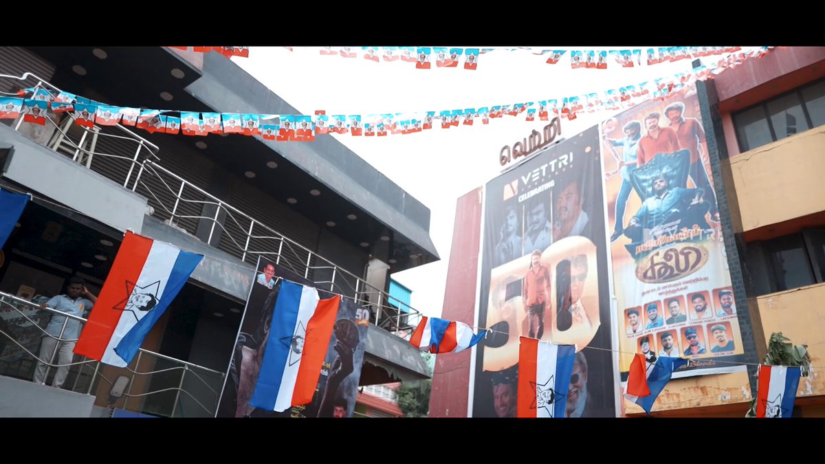 Where celebs feel like home 🥰 #Coolie FDFS in #Vettri with Lokesh Kanagaraj , Anirudh Ravichander , shruti haasan and the entire cast &amp; crew … #Thalaivar50 #SuperstarRajinikant