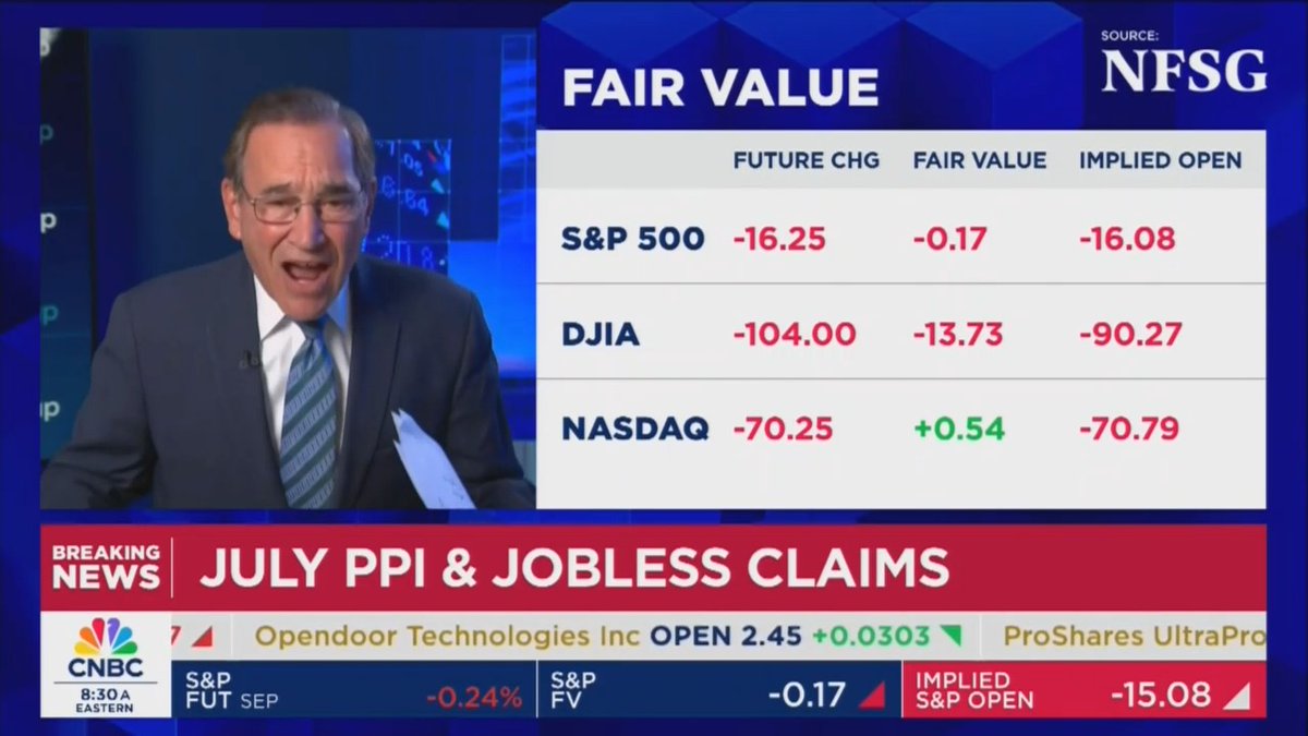 I tried to warn you. Back in march I began telling you, Summer was going to be when the effects of tariffs were going to be seen in the data. Here we are. And it’s only going to get worse from here: inflation, layoffs, rising unemployment.