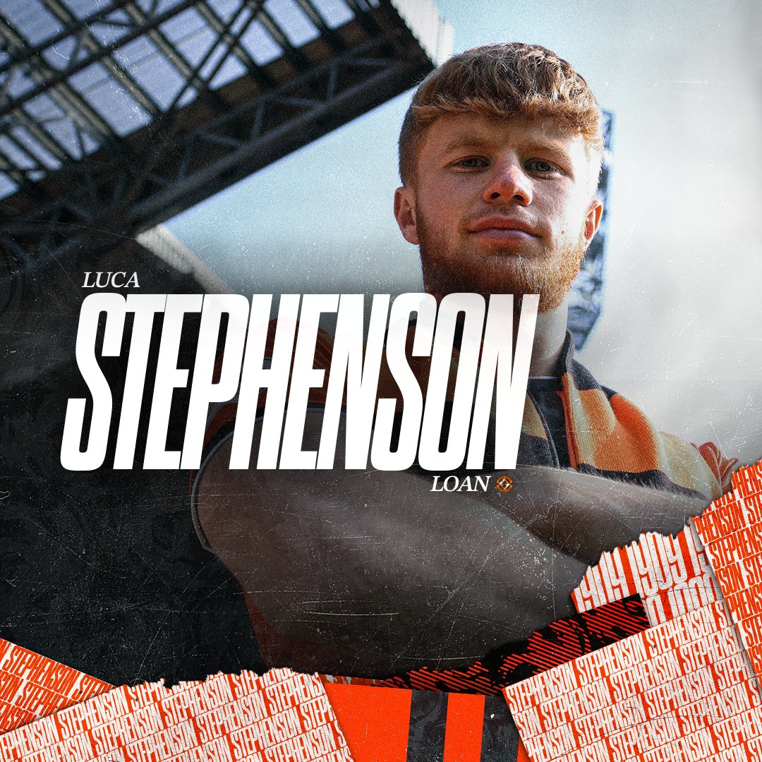 The wait is over 🔙 ✍️ Welcome back to #DUFC, Luca Stephenson