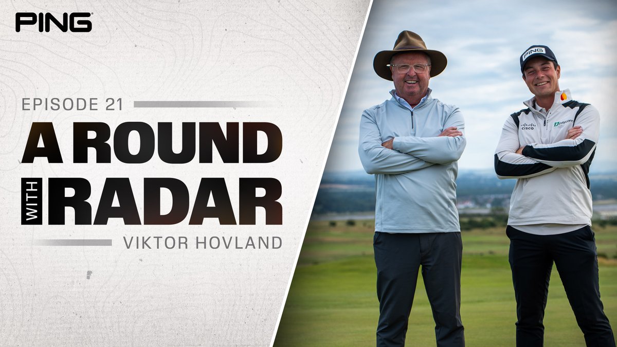 It's the one you've all been waiting for: #ARoundWithRadar &amp; Viktor Hovland. Watch the full episode on YouTube: