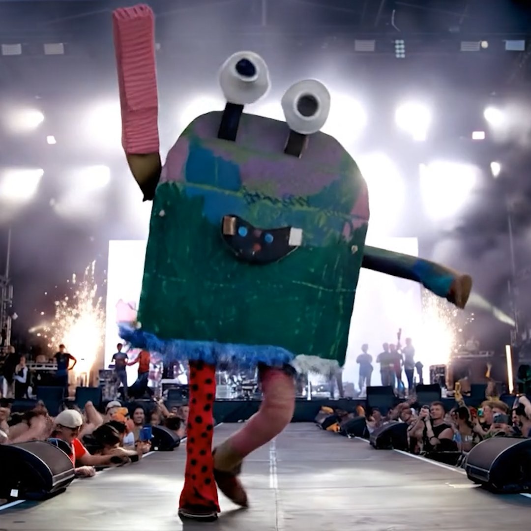 Your kid’s art + Gemini = next level dance parties