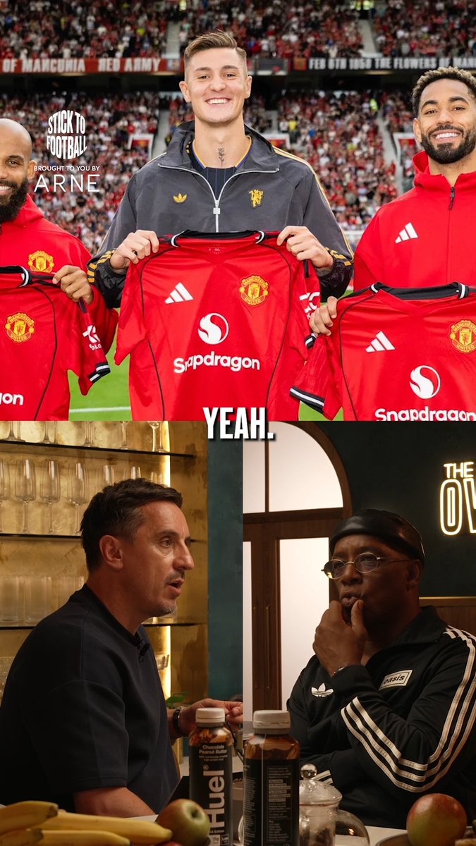 "You're going to get more chances playing for Arsenal than Man Utd!" 🤷‍♂️ Two big signings, two big expectations, who delivers more goals, Sesko or Gyokeres? ⚽️