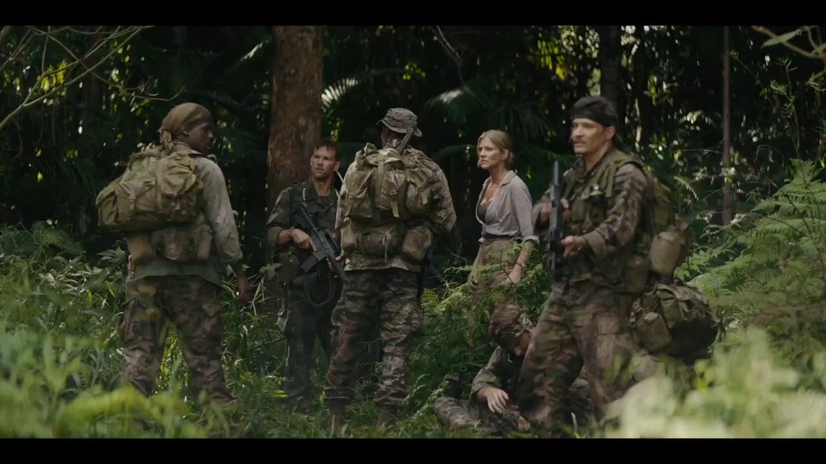 Exclusive: During the Vietnam War, a recon unit finds themselves in a fight for their lives against an unexpected enemy -- prehistoric dinosaurs in #PrimitiveWar, in theaters Aug. 21