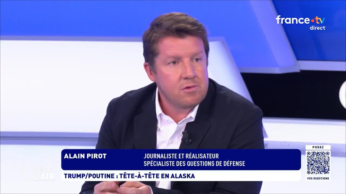 "Pour moi, demain, on verra la mesure de ce qu'est la trahison des #EtatsUnis envers l'#Europe. Ces termes sont brutaux mais c'est une réalité. Donald #Trump nous trahit déjà depuis le 28 février." Alain Pirot dans #cdanslair