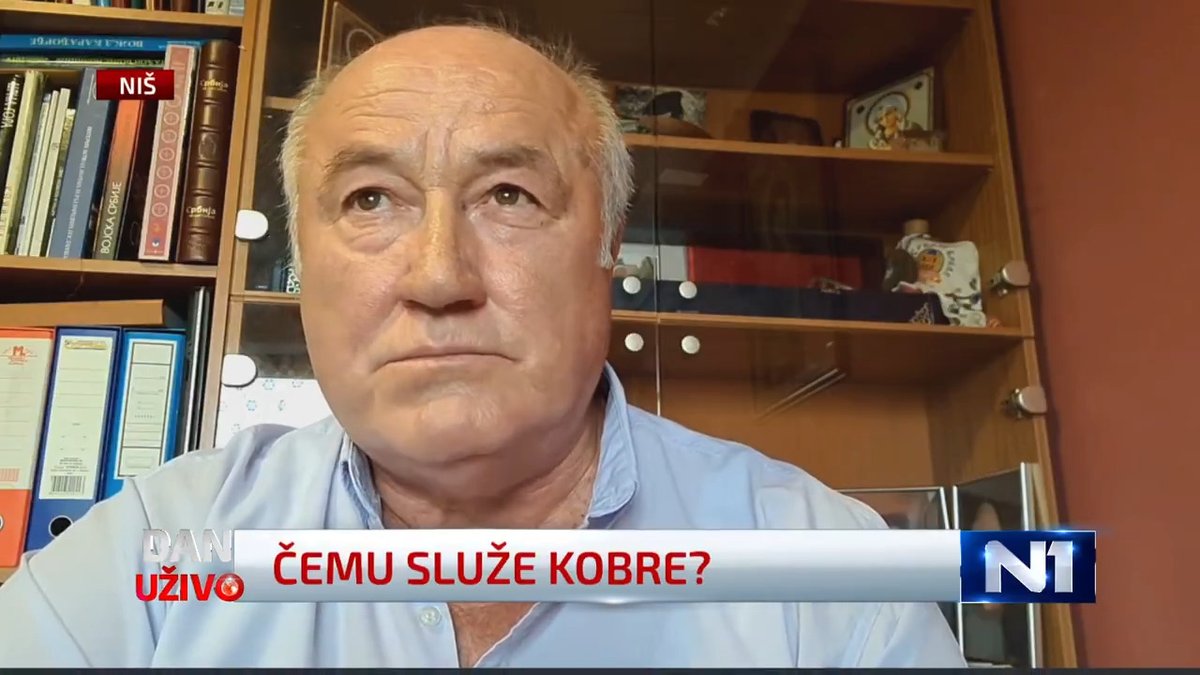 Predsednik Srbije Aleksandar Vučić danas ima probleme u Ministarstvu unutrašnjih poslova, pre svega u policiji, a najnovije informacije govore da je jedan broj pripadnika Žandarmerije iz Novog Sada otišao na godišnje odmore i ne žele da učestvuju u onome što Vučić dnevno kreira protiv sopstvenog naroda, izjavio je nekadašnji direktor Vojnobezbednosne agencije (VBA) Momir Stojanović. Maja Dragić 🍓