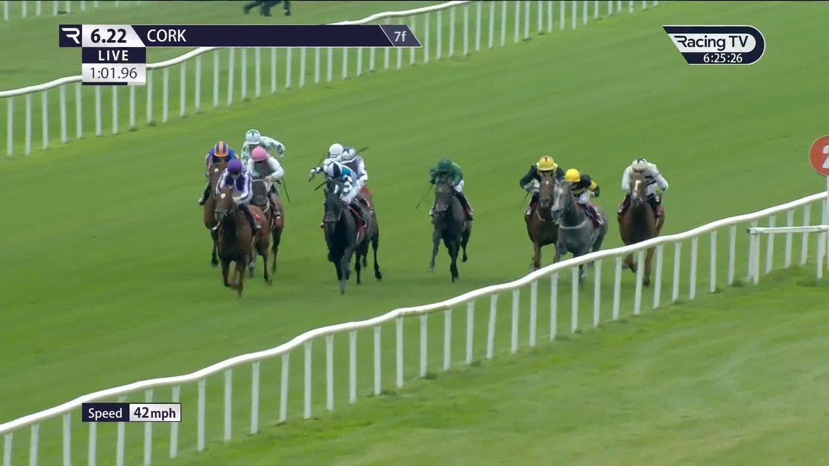 🚀 Precise (Starspangledbanner) makes no mistake on her second appearance for Aidan O'Brien under Jack Cleary, breaking her maiden in the 7f contest 🟣 Irish Stallion Farms | Cork Racecourse
