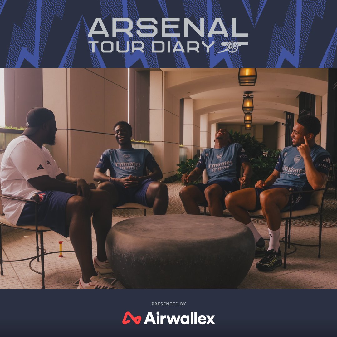 Competition never sleeps 🏓 Go inside tour life with the Gunners 📺