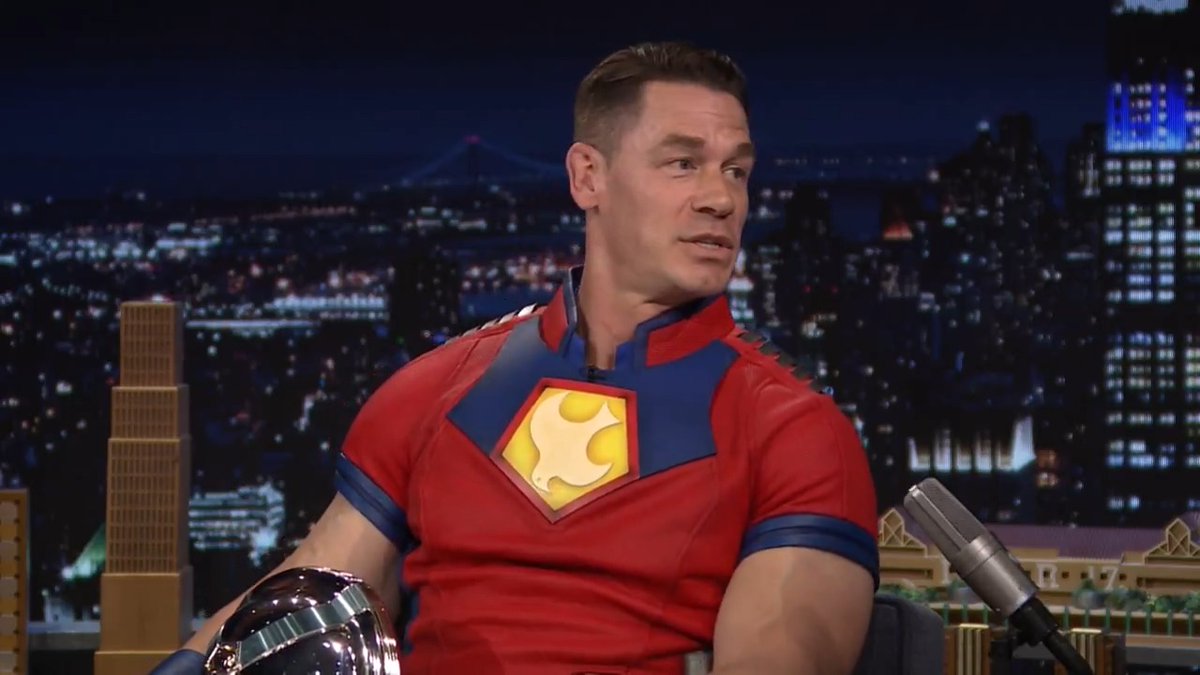 .John Cena shares how he learned he would be in Superman! #FallonTonight