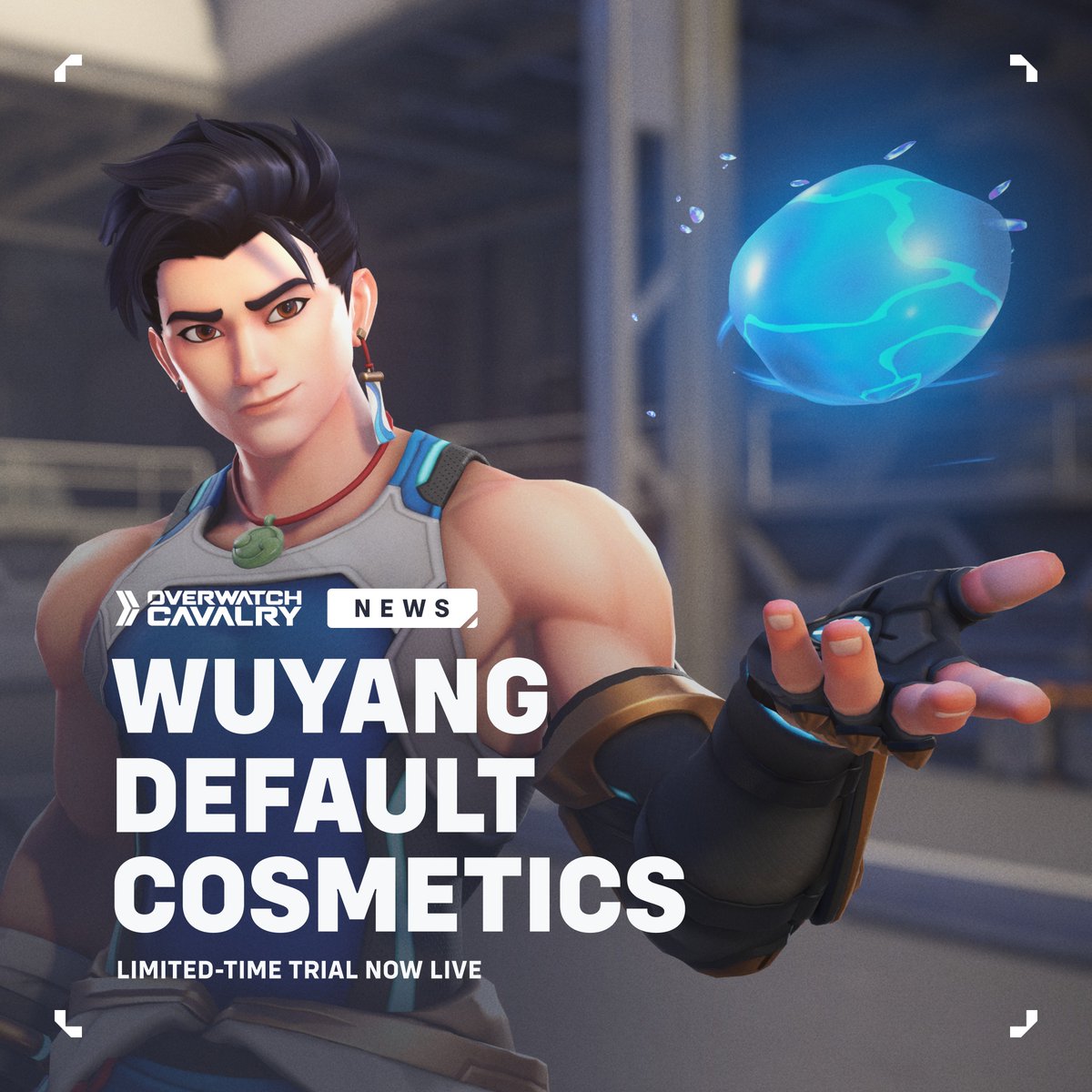First Look at Wuyang's Default Cosmetics in #Overwatch2 🌊