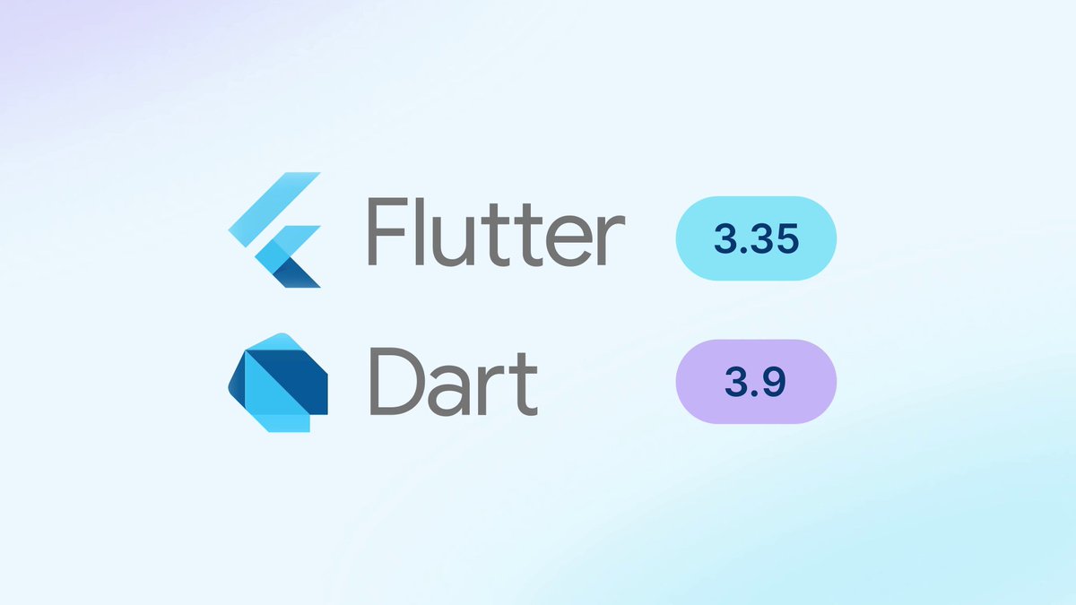 Flutter 3.35 brings several updates to boost your productivity. Details in the thread. 🧵