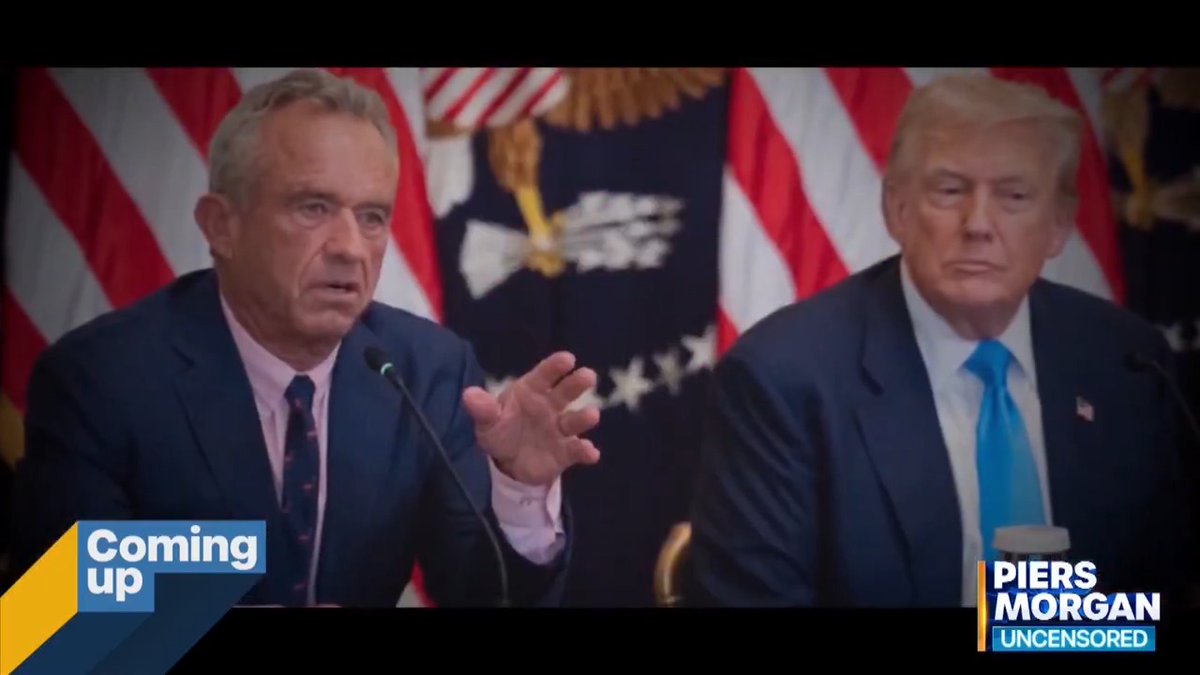"He is in a very lonely position..." Can RFK Jr make America healthy again? Piers Morgan's new debate is available now! 👇 📺 Piers Morgan | Bret Weinstein | Brett Giroir