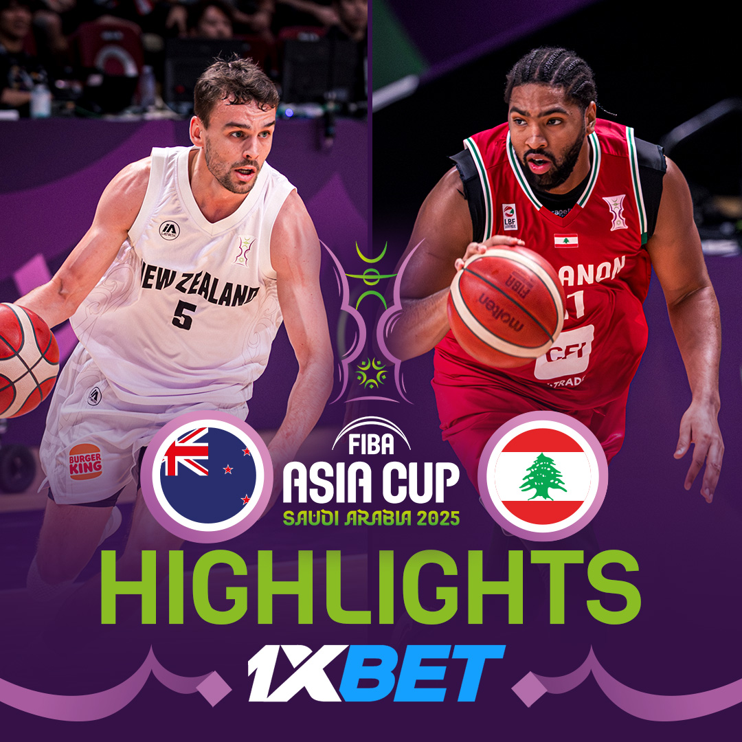 New Zealand vs Lebanon 1XBET Game Highlights 🎥 #AsiaCup