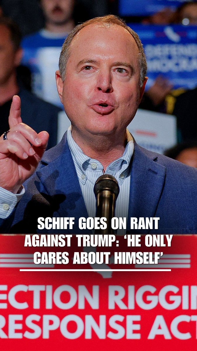 SCHIFF: "He doesn't give a rat's a-- about you..." Democrat Sen. Adam Schiff slams President Trump, and says he and all of California are ready to "fight fire with fire" to counter congressional redistricting in Texas.