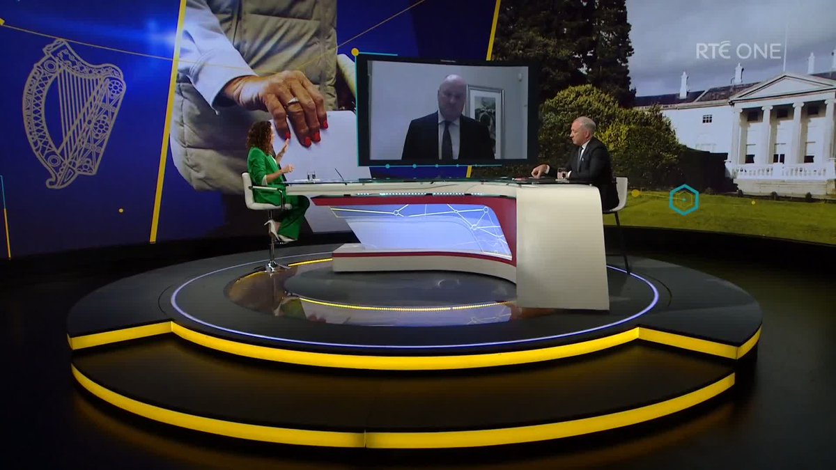 Podcaster and former Fine Gael minister Ivan Yates joins Sarah McInerney to discuss what Mairead McGuinnessโ withdrawal means for the race for the รras. WATCH: RTร News | #rtept