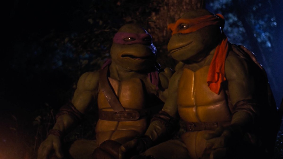 I can still remember sitting cross-legged on the floor watching the original TMNT movie for the first time. As a kid, I wore out that VHS. Getting to talk with the cast is a full-circle moment I’ll never forget.